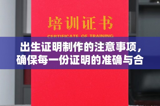 芷江出生证明制作的注意事项，确保每一份证明的准确与合法